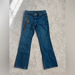 Harley Davidson jeans with embroidery . Size 10